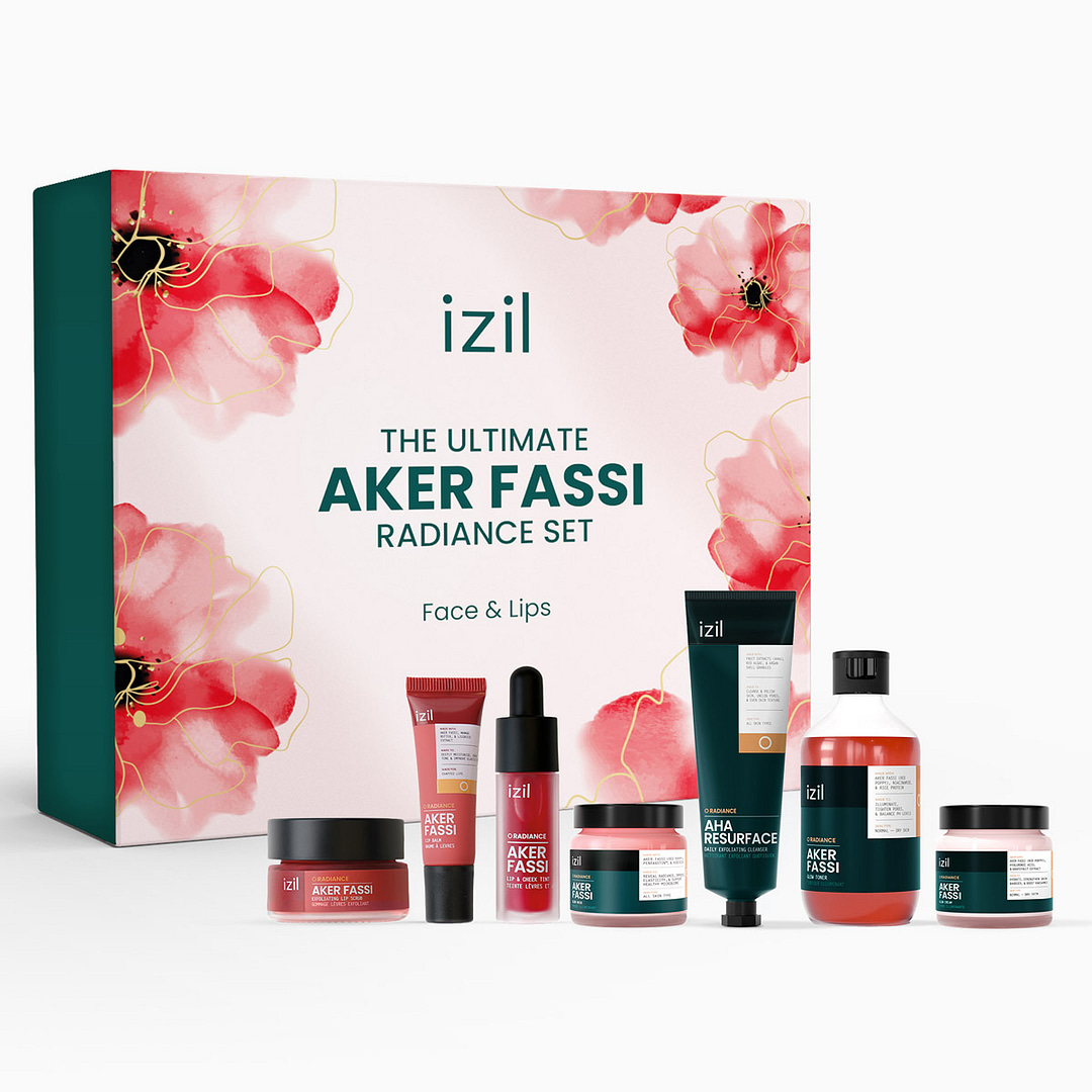 The Ultimate Aker Fassi Radiance Set – Ultimate Radiance & Nourishment For Skin & Lips Bahrain Mega Deals Best Online Shopping Deals and Discounts in Bahrain, GCC