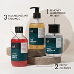 The Pure Clean Cleansing Trio – Removes Waterproof Makeup, & Reveals Instant Radiance Bahrain Mega Deals Best Online Shopping Deals and Discounts in Bahrain, GCC 11