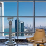 Etihad Tower Observation Deck with coffee or tea and slice of cake – Experiences Bahrain Mega Deals Best Online Shopping Deals and Discounts in Bahrain, GCC 3