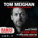 Project Live Presents: Tom Meighan RAW25 – The Original Voice Of Kasabian – Concerts Bahrain Mega Deals Best Online Shopping Deals and Discounts in Bahrain, GCC 3