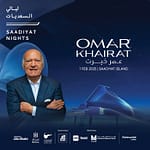 Saadiyat Nights – Omar Khairat Live at Abu Dhabi – Shows and Theatrical Plays Bahrain Mega Deals Best Online Shopping Deals and Discounts in Bahrain, GCC 3