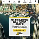 XLine Dubai Marina – The Longest Urban Zipline in The World – XDubai Attractions Bahrain Mega Deals Best Online Shopping Deals and Discounts in Bahrain, GCC 3