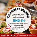 Christmas day brunch at Via Brasil – Christmas Events Bahrain Mega Deals Best Online Shopping Deals and Discounts in Bahrain, GCC 3