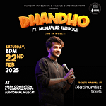 Dhandho Ft. Munawar Faruqui Live in OCEC Auditorium in Muscat – Comedy Events Bahrain Mega Deals Best Online Shopping Deals and Discounts in Bahrain, GCC 3