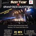 Grand Desi Countdown – New Years Eve Events Bahrain Mega Deals Best Online Shopping Deals and Discounts in Bahrain, GCC 3