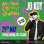 Just Being Koy Tour at Etihad Arena in Abu Dhabi – Comedy Events Bahrain Mega Deals Best Online Shopping Deals and Discounts in Bahrain, GCC 3