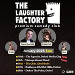 The Laughter Factory January 2025 – Comedy Events Bahrain Mega Deals Best Online Shopping Deals and Discounts in Bahrain, GCC 3