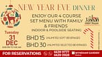 New Year’s Eve Dinner at Jashan by Chef Pillai – Christmas Events Bahrain Mega Deals Best Online Shopping Deals and Discounts in Bahrain, GCC 4