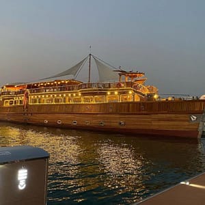 Dhow dinner cruise on Dubai creek – Boat Tours and Cruises Bahrain Mega Deals Best Online Shopping Deals and Discounts in Bahrain, GCC