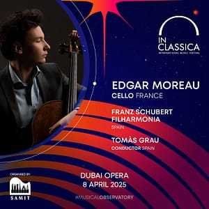 InClassica International Music Festival Presents French Cello Delight at Dubai Opera – Classical Events Bahrain Mega Deals Best Online Shopping Deals and Discounts in Bahrain, GCC