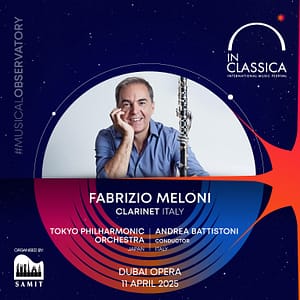 InClassica International Music Festival Presents Mediterranean Magic with the Tokyo Philharmonic Orchestra at Dubai Opera – Classical Events Bahrain Mega Deals Best Online Shopping Deals and Discounts in Bahrain, GCC