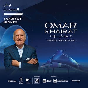 Saadiyat Nights – Omar Khairat Live at Abu Dhabi – Shows and Theatrical Plays Bahrain Mega Deals Best Online Shopping Deals and Discounts in Bahrain, GCC