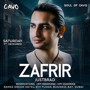 Soul of Cavo Presents Zafrir Live in Dubai – Nightlife Bahrain Mega Deals Best Online Shopping Deals and Discounts in Bahrain, GCC