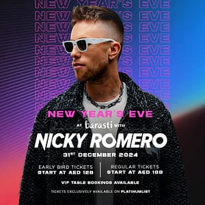 New Year’s Eve at Barasti with Nicky Romero – New Years Eve Events Bahrain Mega Deals Best Online Shopping Deals and Discounts in Bahrain, GCC