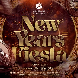 New Years Fiesta at Al Mouj Golf – New Years Eve Events Bahrain Mega Deals Best Online Shopping Deals and Discounts in Bahrain, GCC