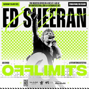 OFFLIMITS Music Festival – Headlining Ed Sheeran – Concerts Bahrain Mega Deals Best Online Shopping Deals and Discounts in Bahrain, GCC