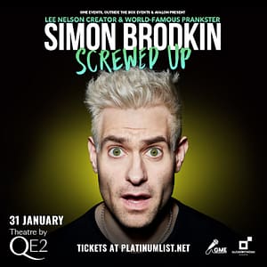 Simon Brodkin at Theatre by QE2 in Dubai – Comedy Events Bahrain Mega Deals Best Online Shopping Deals and Discounts in Bahrain, GCC