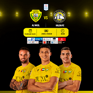 Al Wasl FC vs Kalba FC – Sports Events Bahrain Mega Deals Best Online Shopping Deals and Discounts in Bahrain, GCC