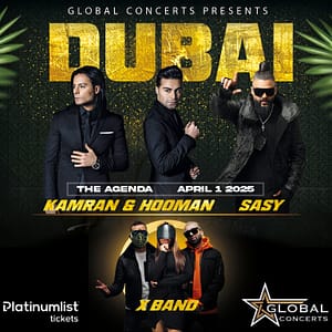 Kamran Hooman – Sasy & X Band – Again By Global Concerts by Mario DaMicheli – Persian Events Bahrain Mega Deals Best Online Shopping Deals and Discounts in Bahrain, GCC