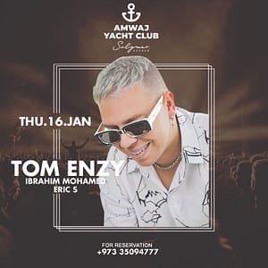 Tom Enzy Live at Solymar Garden – Nightlife Bahrain Mega Deals Best Online Shopping Deals and Discounts in Bahrain, GCC