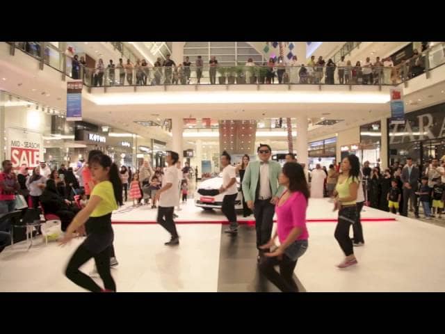 KIA BAHRAIN Flashmob at the Cadenza & Carens launch