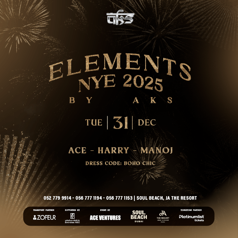 Elements Nye 2025 By Aks in Dubai – New Years Eve Events Bahrain Mega Deals Best Online Shopping Deals and Discounts in Bahrain, GCC