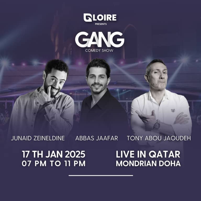 GANG COMEDY SHOW – Comedy Events Bahrain Mega Deals Best Online Shopping Deals and Discounts in Bahrain, GCC