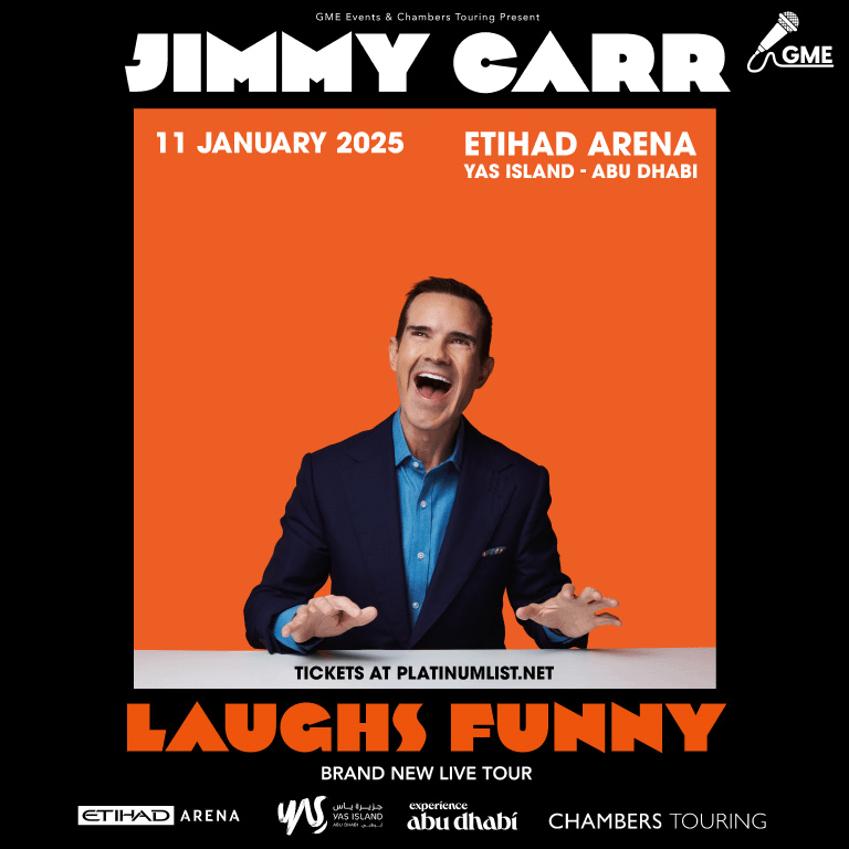 Jimmy Carr – Comedy Events Bahrain Mega Deals Best Online Shopping Deals and Discounts in Bahrain, GCC