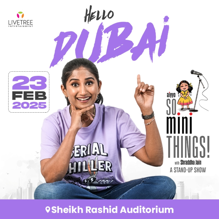 So Mini Things with Shraddha Jain – Comedy Events Bahrain Mega Deals Best Online Shopping Deals and Discounts in Bahrain, GCC