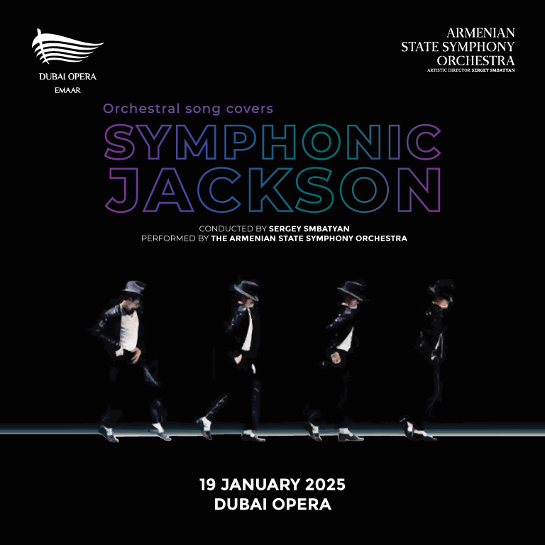 Symphonic Jackson at Dubai Opera – Concerts Bahrain Mega Deals Best Online Shopping Deals and Discounts in Bahrain, GCC