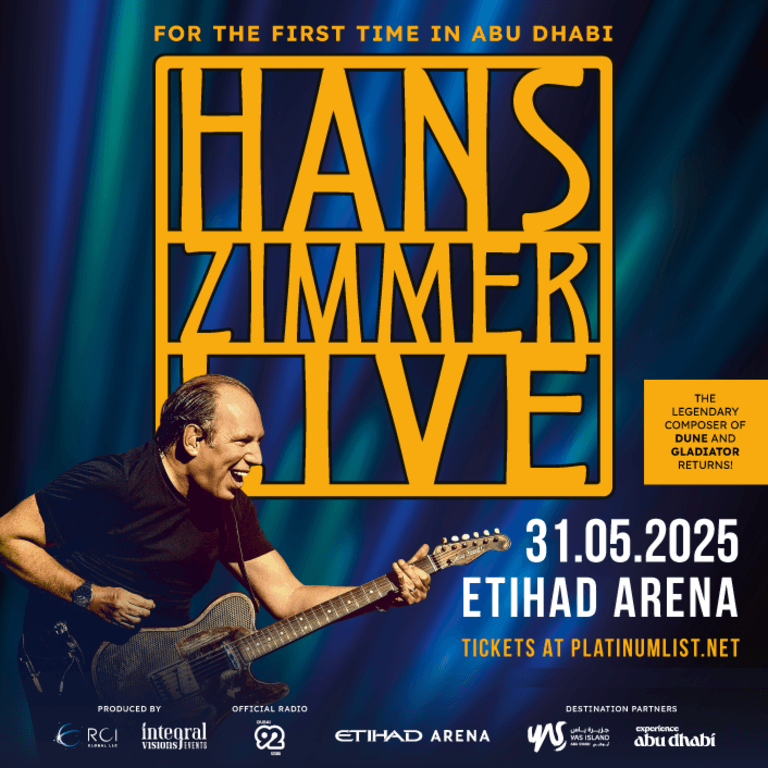 Hans Zimmer Live at Etihad Arena in Abu Dhabi – Concerts Bahrain Mega Deals Best Online Shopping Deals and Discounts in Bahrain, GCC